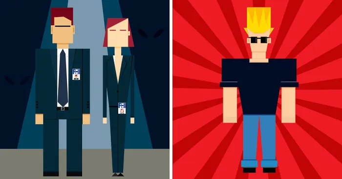 I Make Minimalist Illustrations