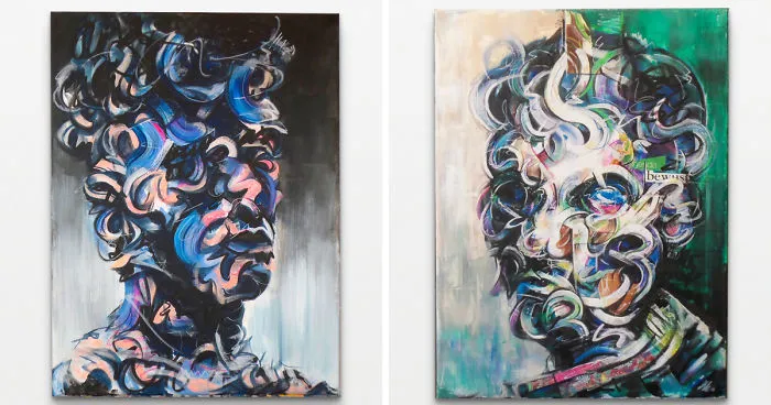 I'm Making Paintings That Show What It Feels Like To Be Over-Stimulated By Society
