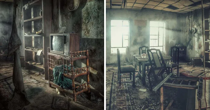 Artist Turns His Surrounding Environment From Abandoned Places And Small Abstract Details Into Elegance Pieces Of Art