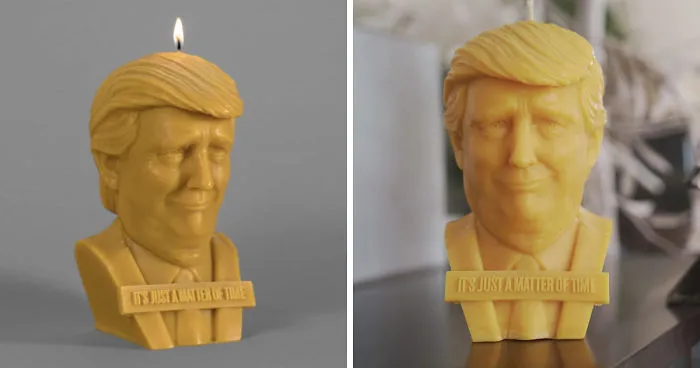 Introducing The Trump Candle, Because "It's Just A Matter Of Time"