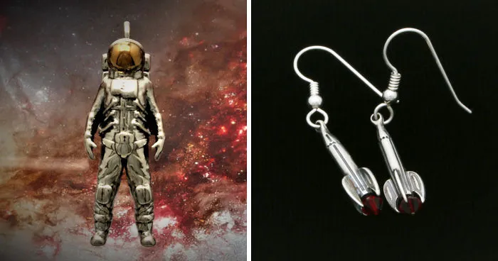 We Make Rockets And Sci-Fi Jewelry Out Of Sterling Silver
