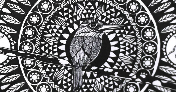 I  Use Mandala Inspired Artworks To Promote Birds In The Philippines