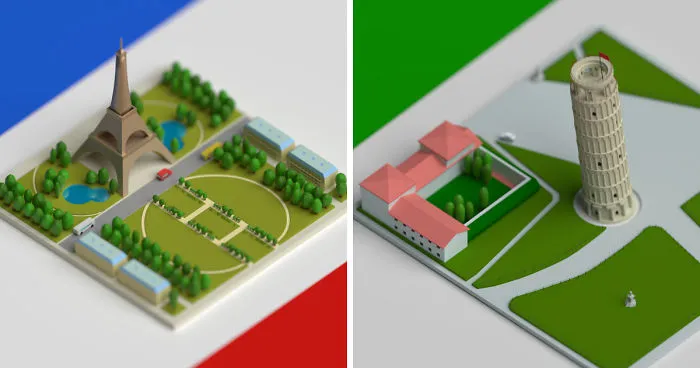 Around The World In Low Poly