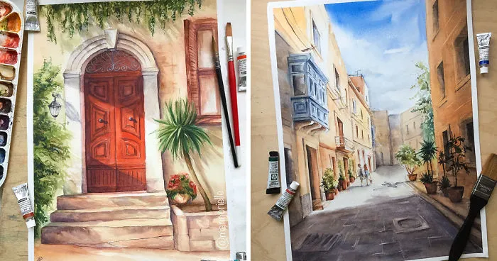 I Enjoy Painting Malta Since I've Visited It