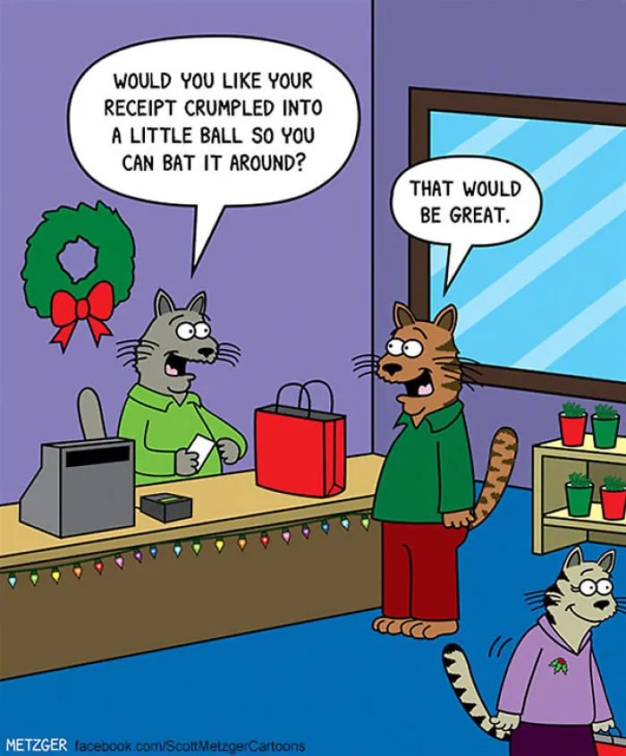 This Man Has Been Creating Cat Cartoons For Over 20 Years, And Here Are 40 Of The Best Ones