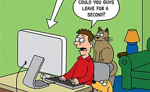 This Man Has Been Creating Cat Cartoons For Over 20 Years, And Here Are 40 Of The Best Ones