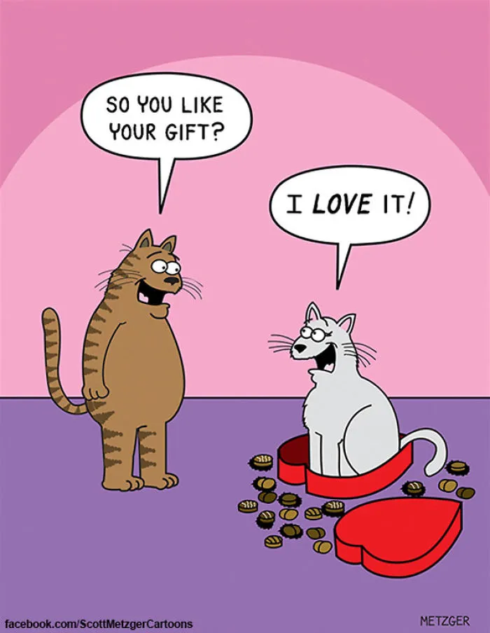 This Man Has Been Creating Cat Cartoons For Over 20 Years, And Here Are 40 Of The Best Ones