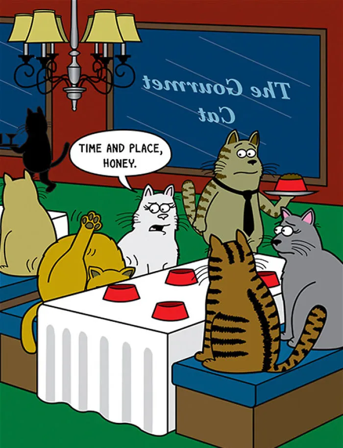 This Man Has Been Creating Cat Cartoons For Over 20 Years, And Here Are 40 Of The Best Ones
