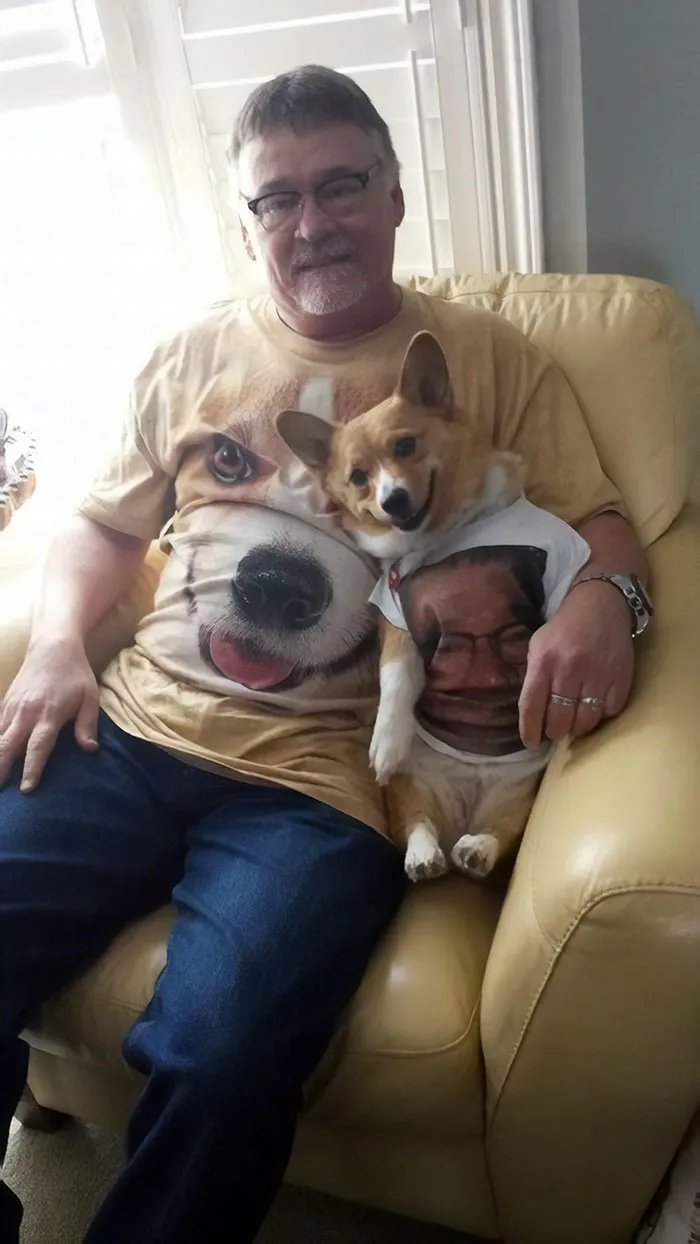 A Man And His Corgi