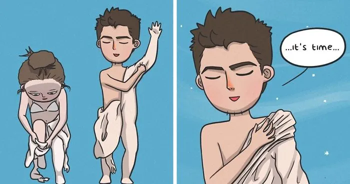 Artist Illustrates Everyday Life With Her Boyfriend And A Cat In 42 Funny Comics