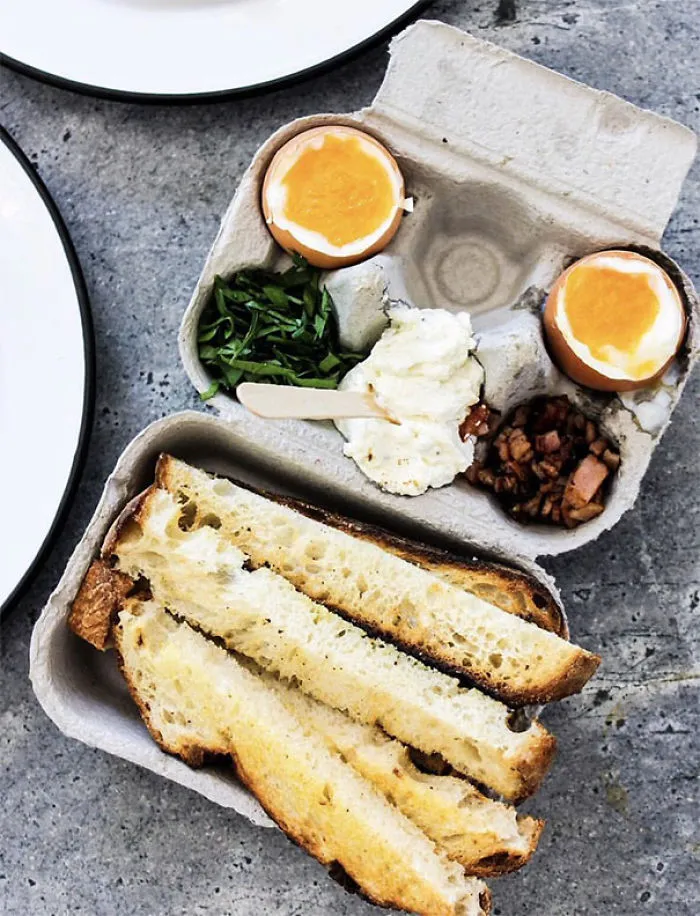 Eggs In Egg Carton