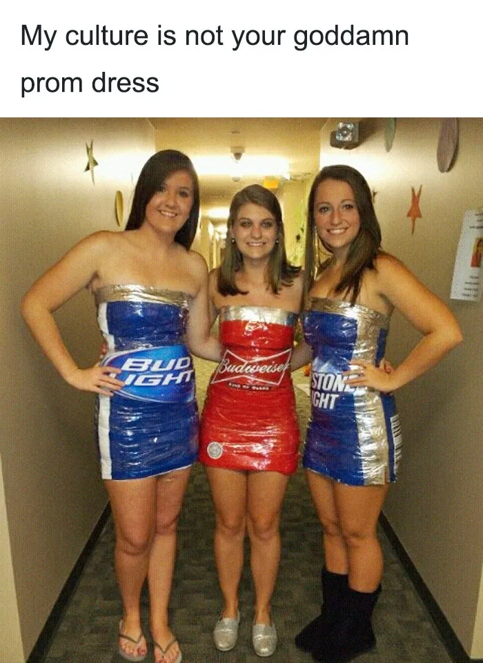 20 Of The Most Epic Reactions To My Culture Is Not Your Goddamn Prom Dress" Drama"