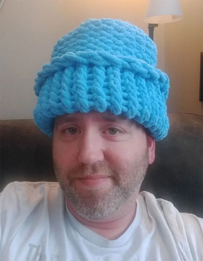 I'm Almost 40. My Mom Knitted This For Me For Christmas