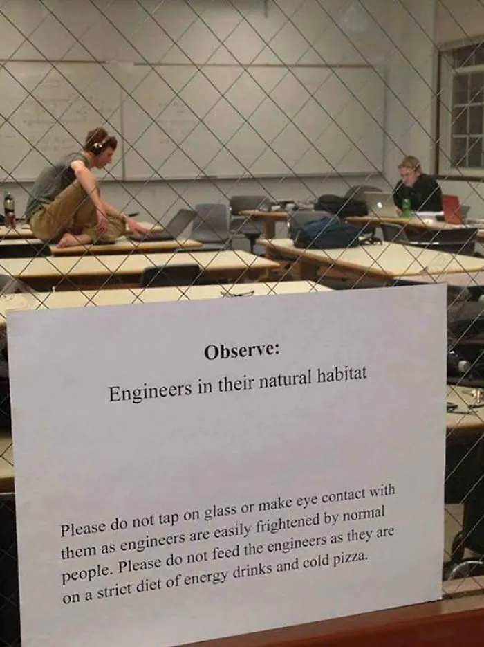 My Uni Has A New Program For Special Students. This Program Has Special 'Caged' Rooms