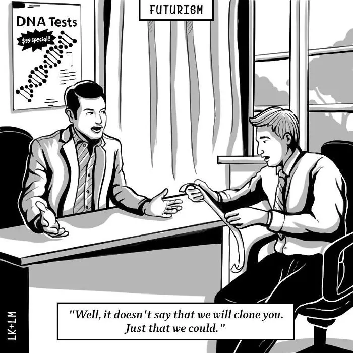 71 Futuristic Cartoons That Will Make You Laugh, Then Cry