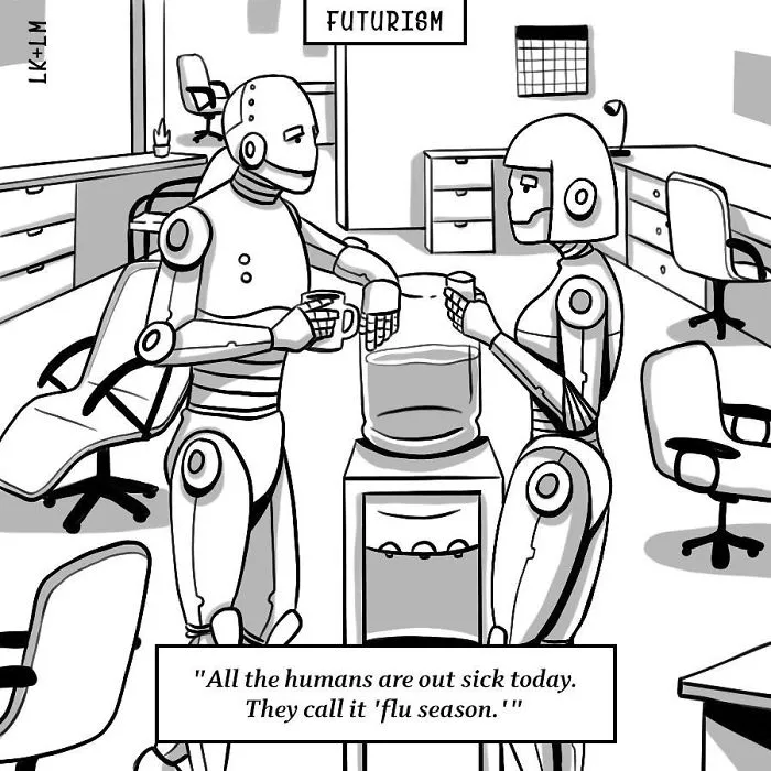 71 Futuristic Cartoons That Will Make You Laugh, Then Cry