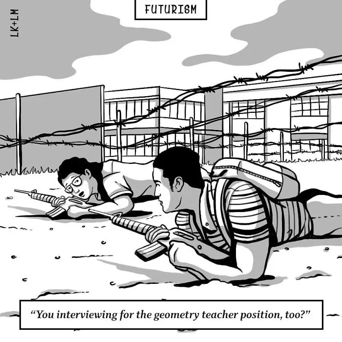 71 Futuristic Cartoons That Will Make You Laugh, Then Cry