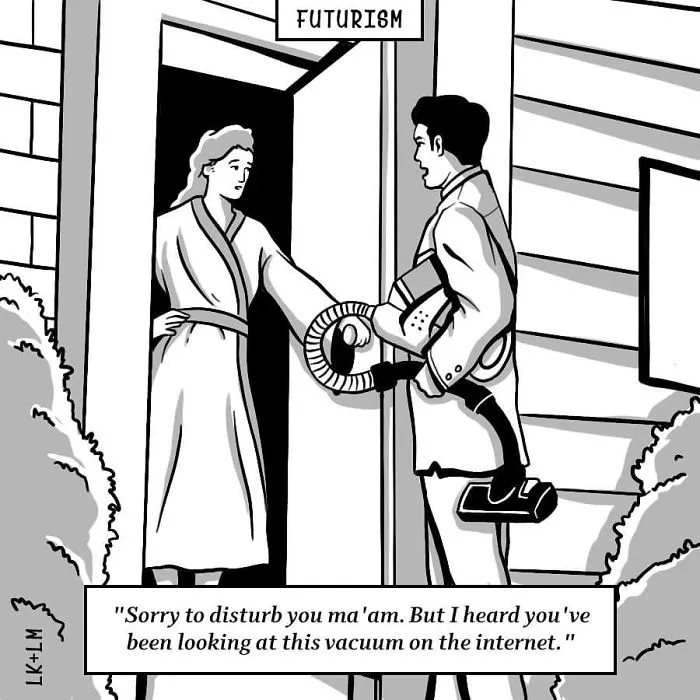 71 Futuristic Cartoons That Will Make You Laugh, Then Cry