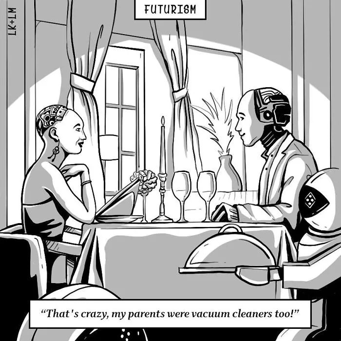 71 Futuristic Cartoons That Will Make You Laugh, Then Cry