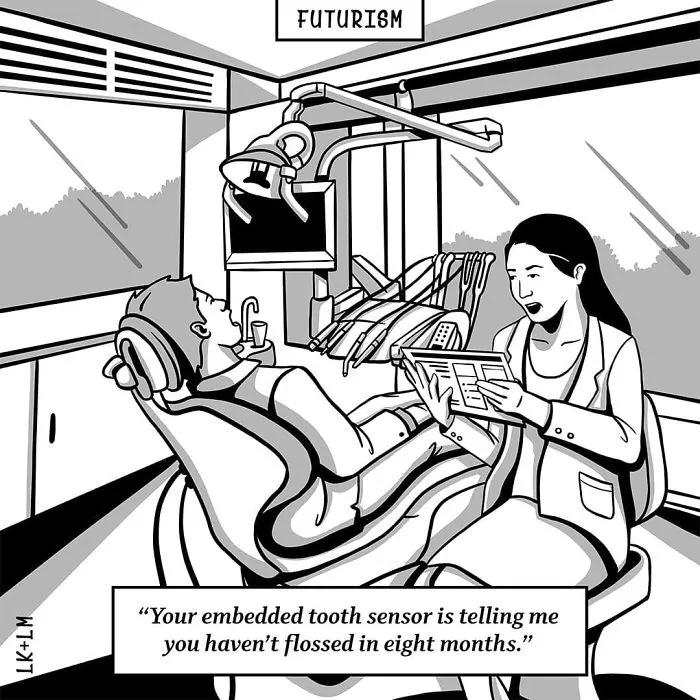 71 Futuristic Cartoons That Will Make You Laugh, Then Cry