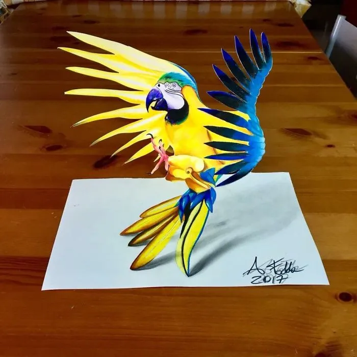 Parrot 3d