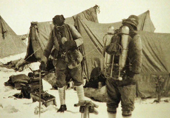 George Mallory And Andrew “Sandy” Irvine On Their Mount Everest Conquest