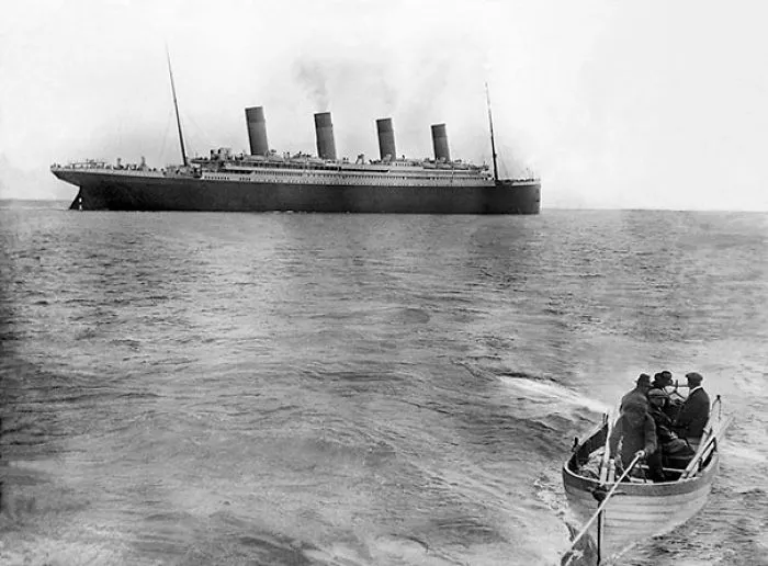 One Of The Last Known Pictures Of Titanic Afloat