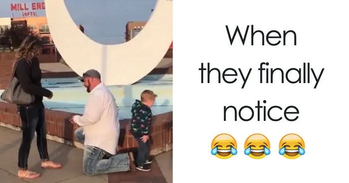 The Internet Is Dying From Laughter At The Way This Little Boy Ruined His Mother's Proposal Video