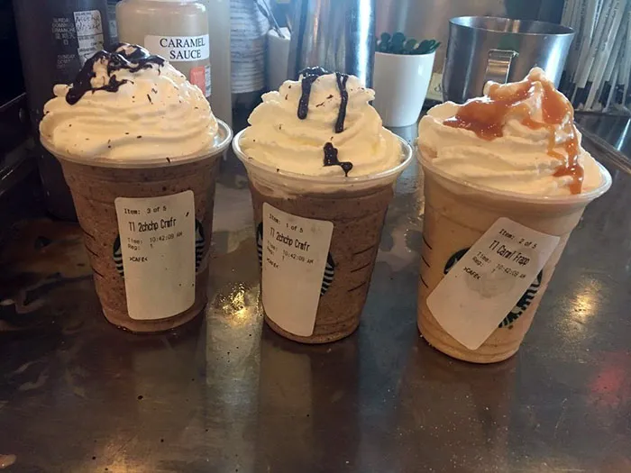 My Petty Joy Is Putting Stickers On The Siren Logo When Annoying Teenagers Order Millions Of Fraps At Once So Their Instagram Posts Are Ruined. It's The Little Things