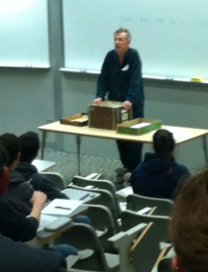 My Professor Showed Up To Our 7:30 Am Final In His Pajamas To Protest Having Finals That Early