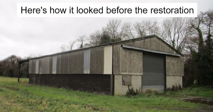 Man Turns Old Farm Shed Into $1.3 Million Luxury Home, And The Result Will Impress You