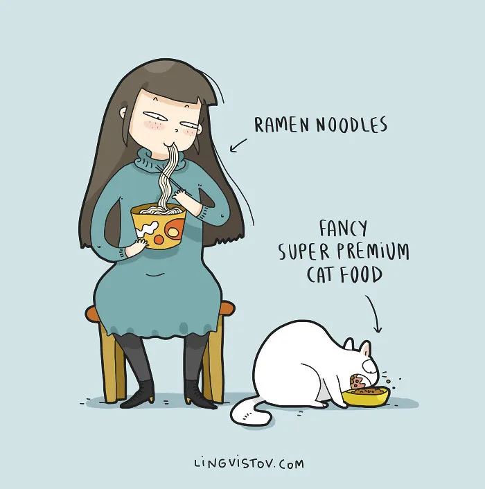 The Reality Of Having A Cat That I Captured In 29 Illustrations (New Pics)