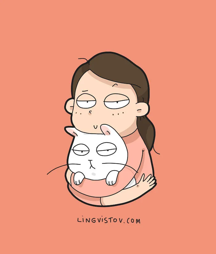 The Reality Of Having A Cat That I Captured In 29 Illustrations (New Pics)