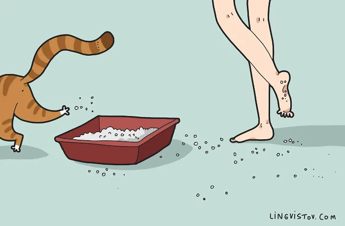 The Reality Of Having A Cat That I Captured In 29 Illustrations (New Pics)