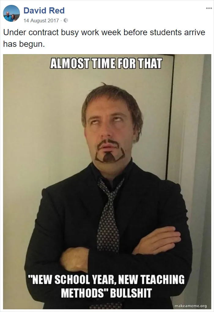 19 Times This Teacher Was So Tired Of His Student BS He Responded By Turning Himself Into Funny Memes