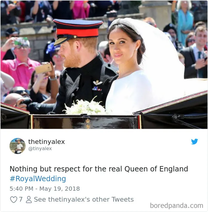 Internet Is Laughing Out Loud At These 95 Hilarious Reactions To The Royal Wedding