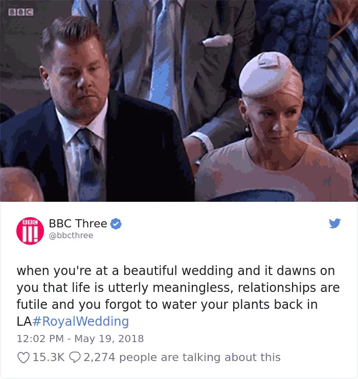 Internet Is Laughing Out Loud At These 95 Hilarious Reactions To The Royal Wedding