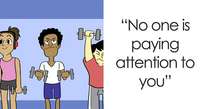 5 Anxiety Vs. Reality Comics That Show How Social Anxiety Screws Up Your Perception Of The World