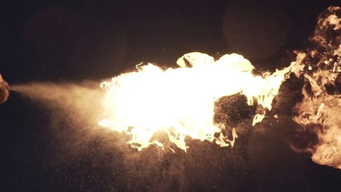I Spitted Fire, Wow !!
