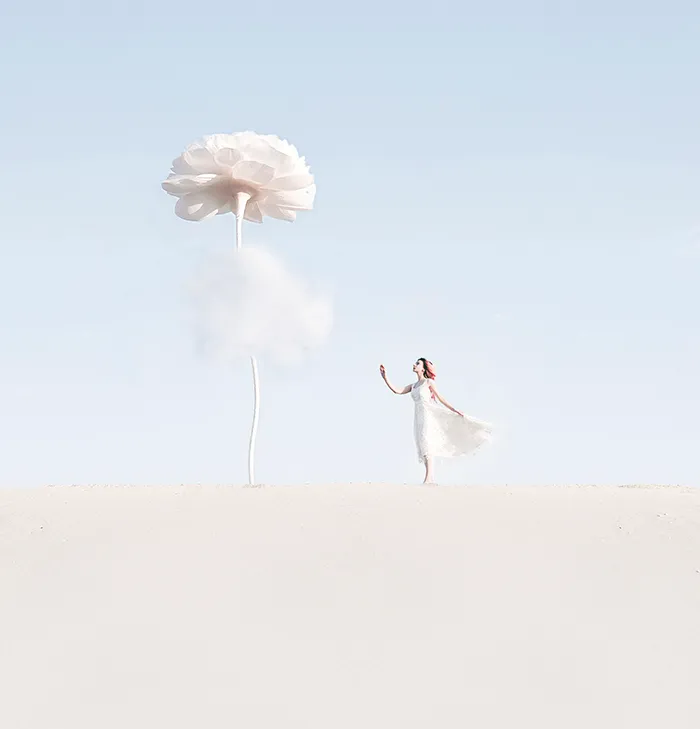 We Are Living In Time Where You Can See Only Something What Is In Front Of You And You Can't See Even More Beautiful Things. We Are So Limited Beings, We Would Rather See A Big Cloud Instead Of Big Bud Which Represent True Love And Beauty