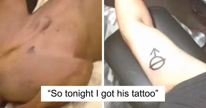 Guy Gets Same Tattoo As His Rescue Dog, People Explain That It's How Neutered Dogs Are Marked