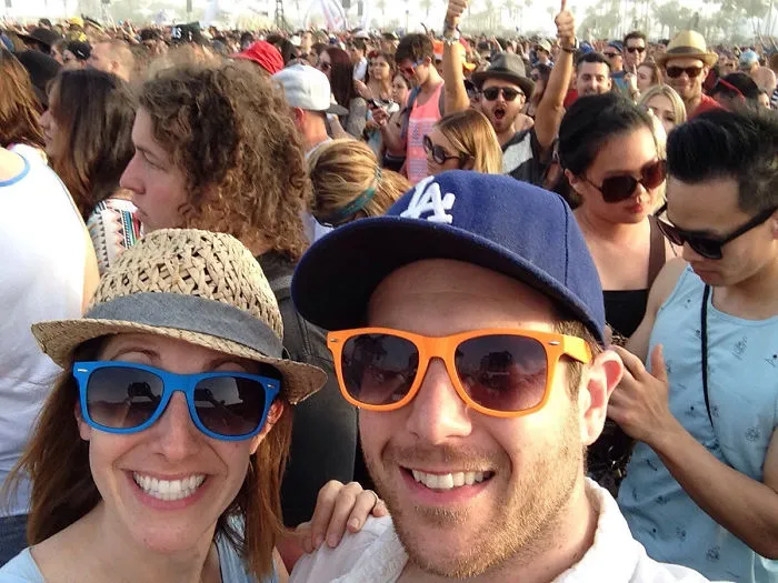 Nos ha hecho photobomb Aaron Paul (Jesse Pinkman en Breaking Bad) en Coachella