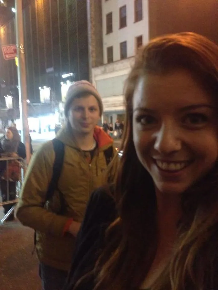 Cuando Michael Cera hace photobomb en mi selfie