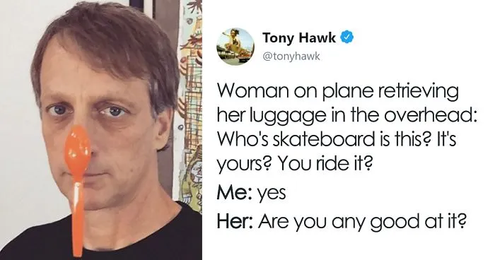 8 Embarrassing Times People Didn't Realize They Were Talking To Tony Hawk, And It Escalated Hilariously