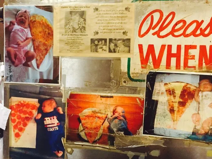 The Pizza Place By My House Compares The Size Of Their Slices To Newborn Babies