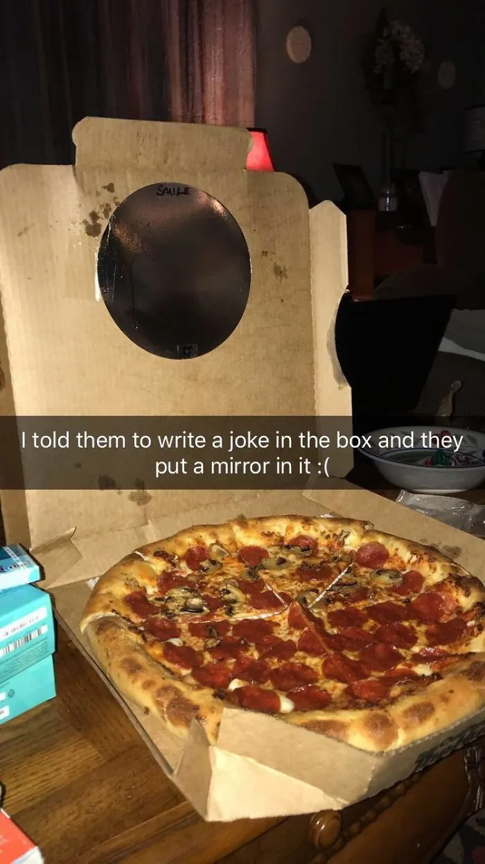 Maybe I Should Call Pizza Hut And Get Them Fired