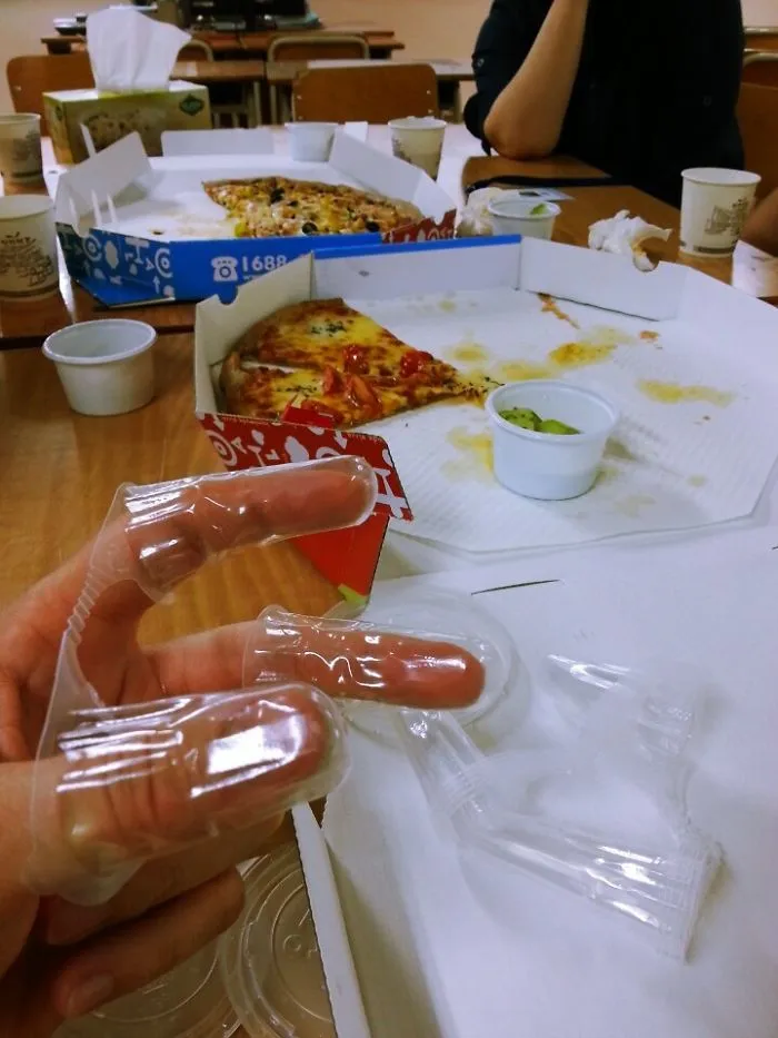 These And Pickles (Usually) Come With Pizza In Korea