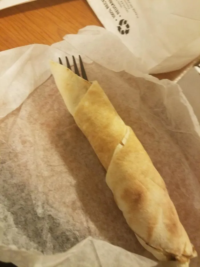 Pizza Place Wraps Silverware In Bread
