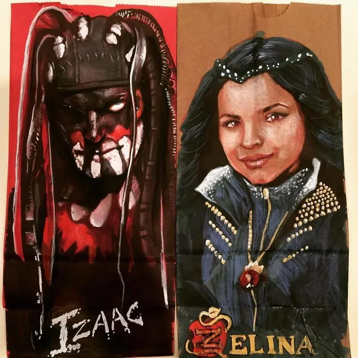 This Dad Started Drawing On His Kids' Lunch Bags 5 Years Ago And Even Obama Loved Them