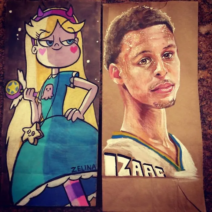 This Dad Started Drawing On His Kids' Lunch Bags 5 Years Ago And Even Obama Loved Them